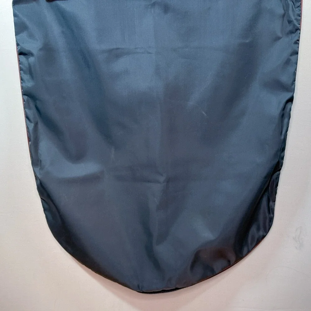 Vintage PALO Suit Garment‎ Bag Navy/Burgundy 45